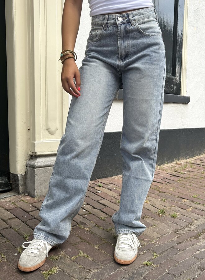 Wide leg  jeans Mila blauw