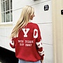 New York trui rood