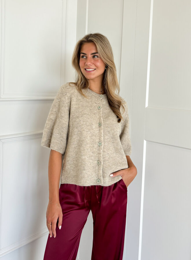 Vest Mia taupe