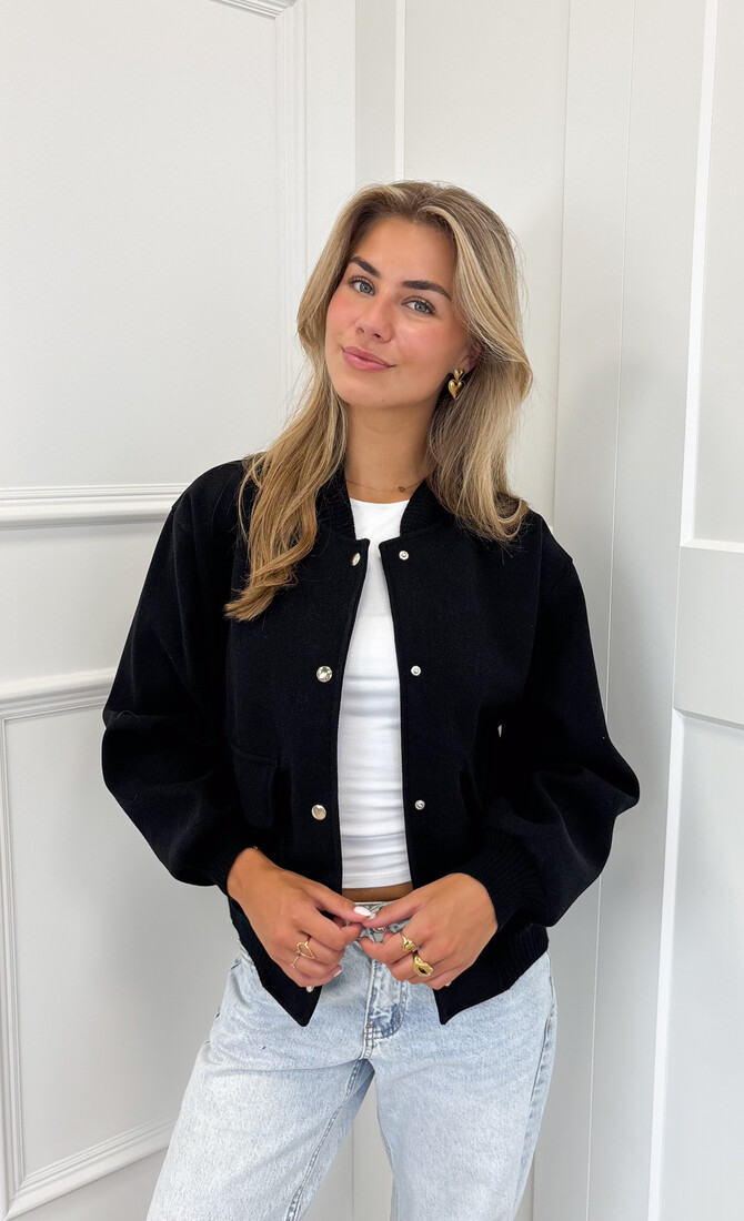 Bomberjack Brooklyn zwart