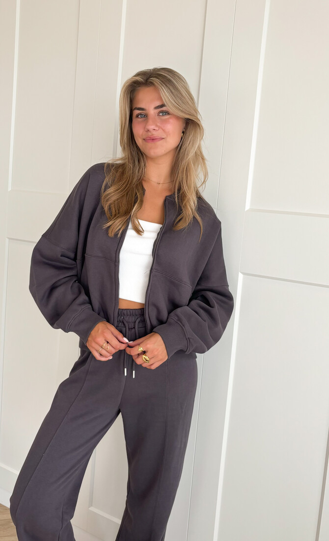 Joggingpak Sadie donkergrijs