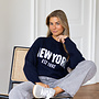 Trui New York 1992 navy
