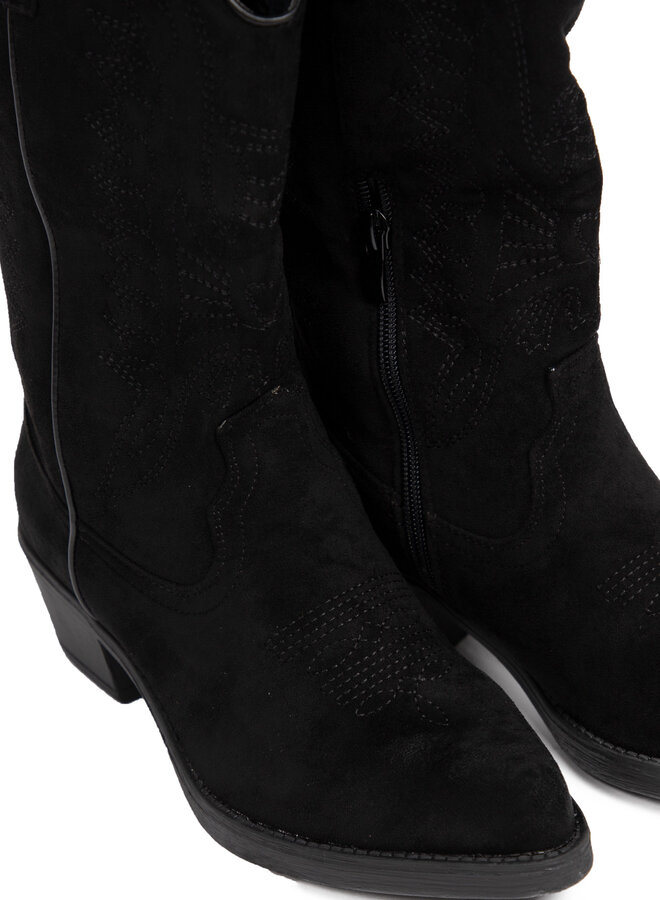 Cowboy laars Lana zwart MAAT 36-37