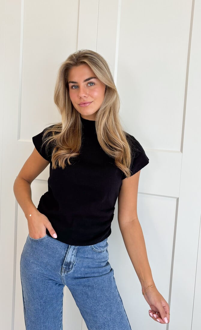 Top Sylvie zwart