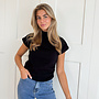 Top Sylvie zwart