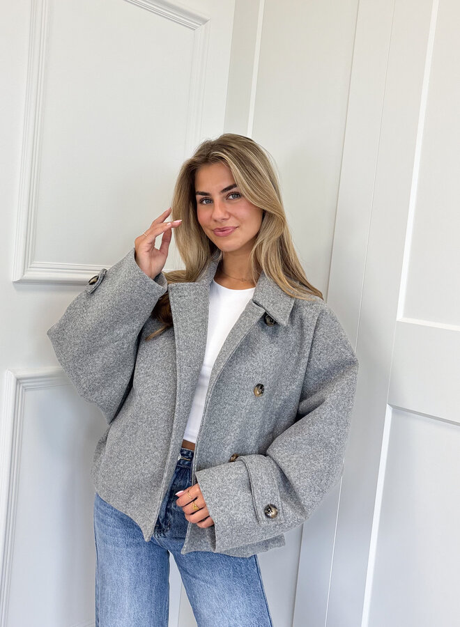 Coat Angel grijs