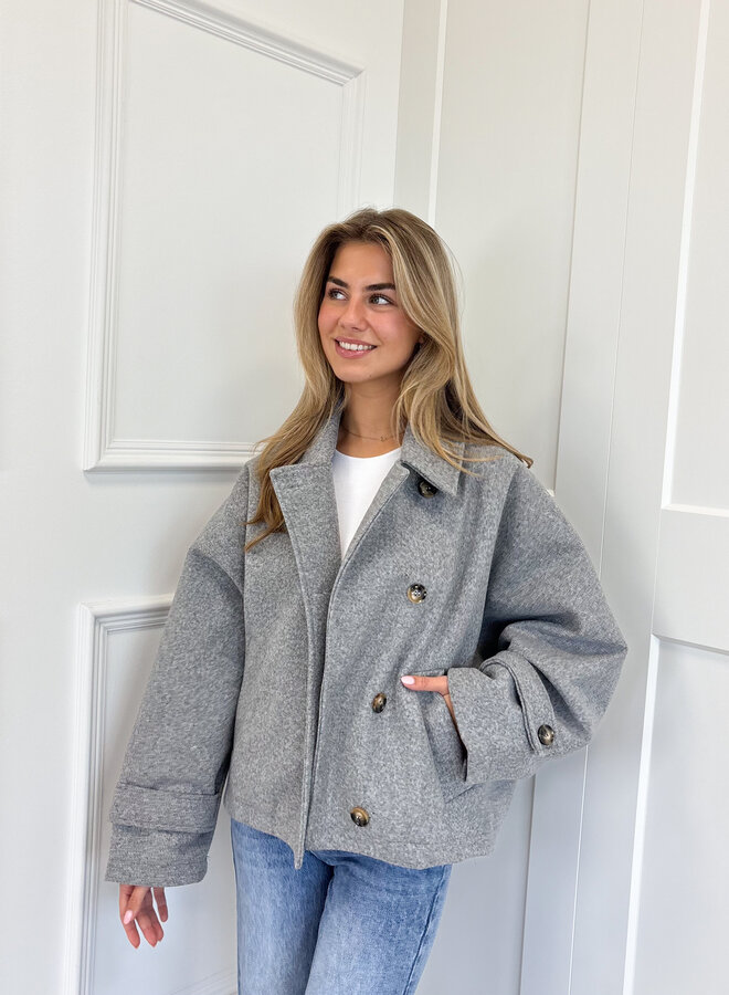 Coat Angel grijs