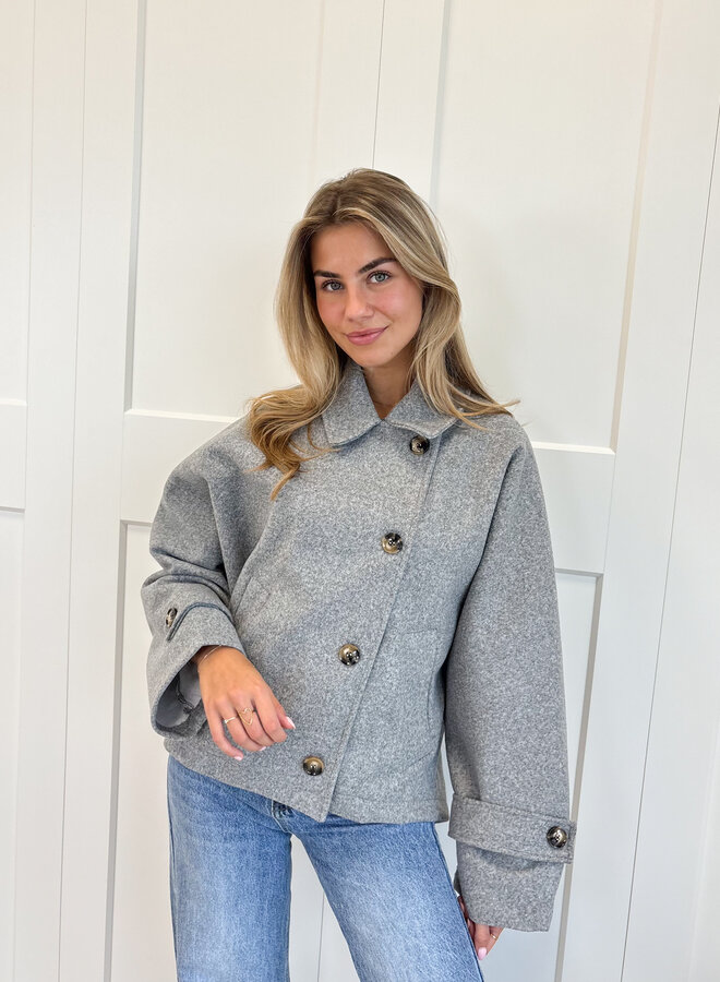 Coat Angel grijs