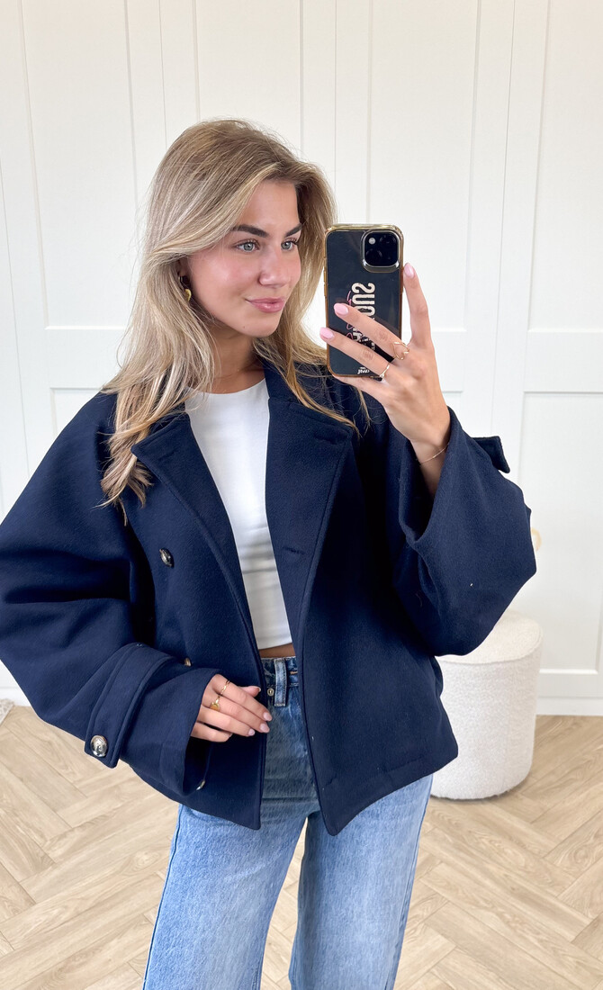 Coat Angel navy