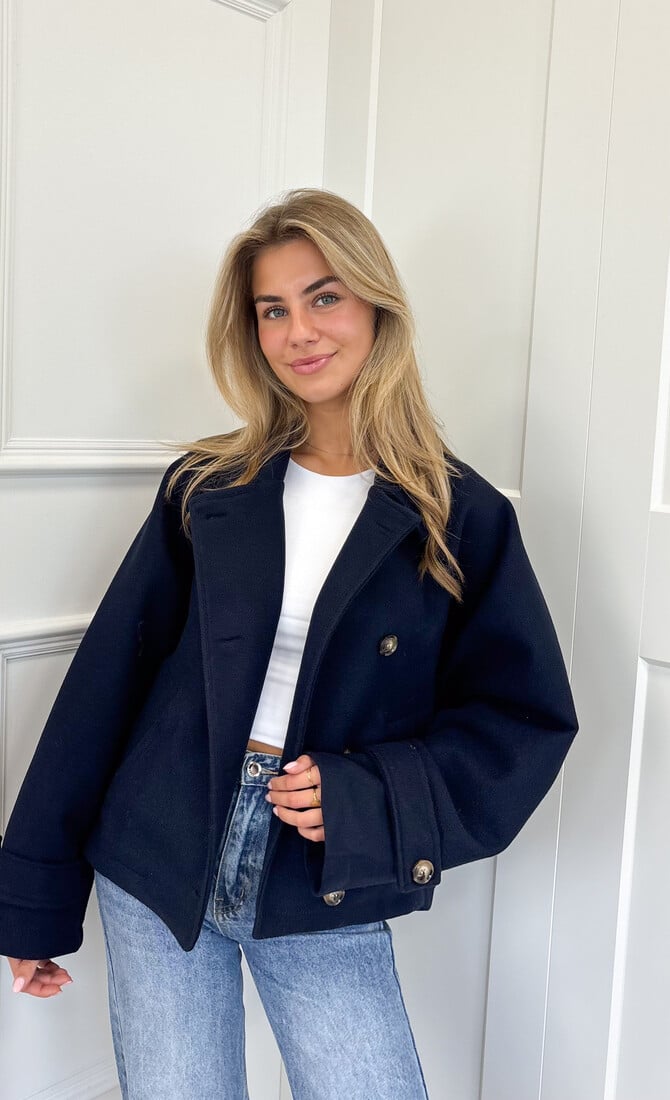 Coat Angel navy
