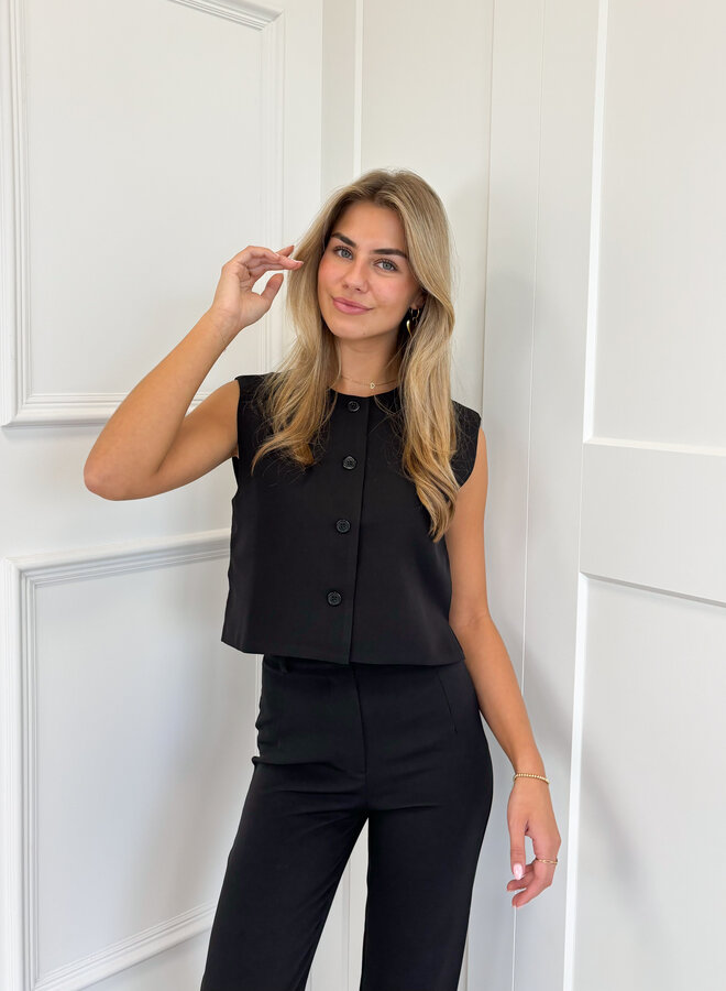 Gilet Alyssa zwart