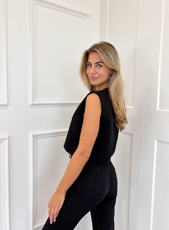 Gilet Alyssa zwart