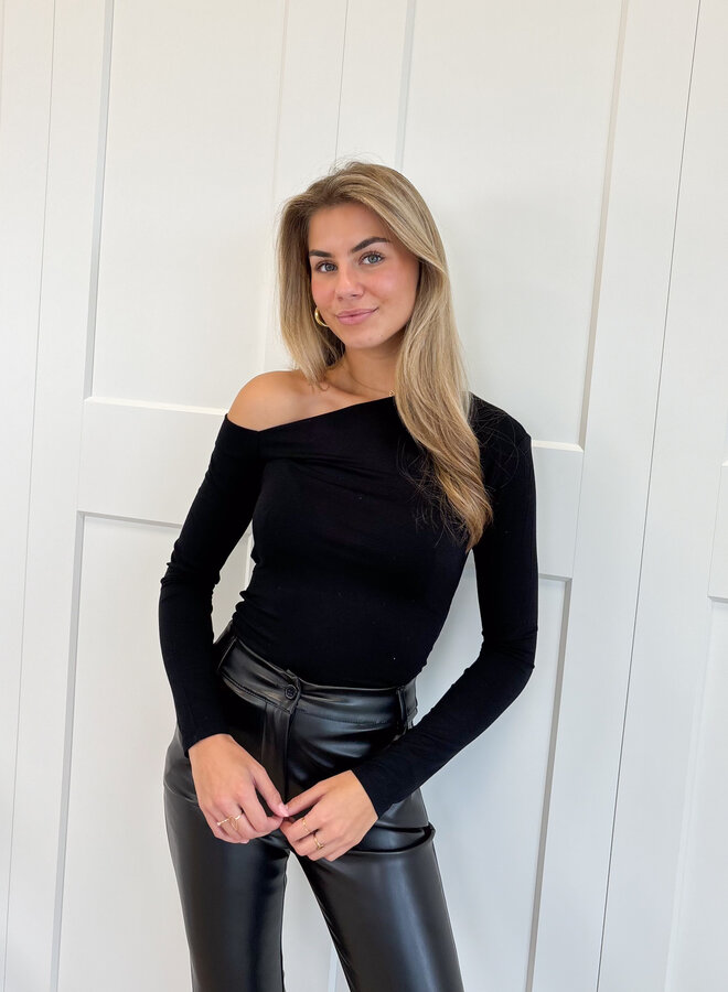 Top Adison zwart