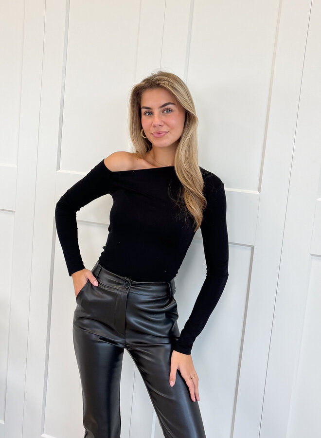 Top Adison zwart