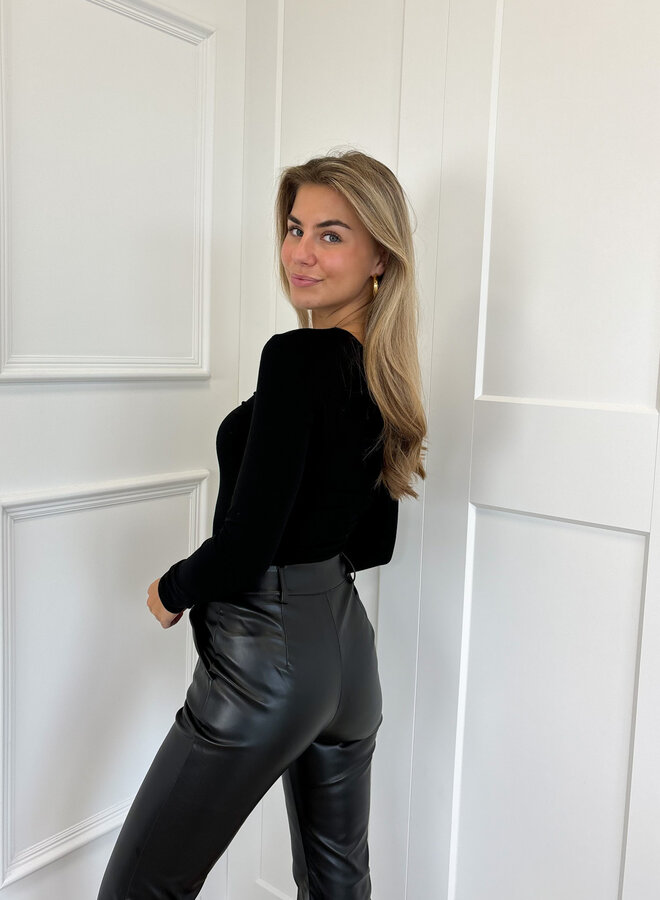 Top Adison zwart