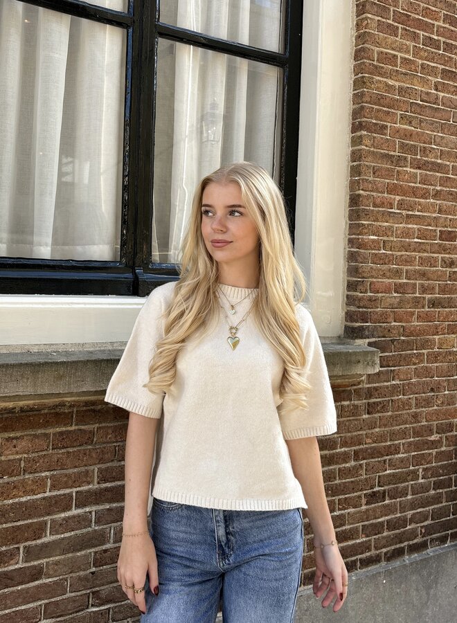 Knit top Kendal beige