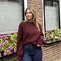 Trui Ella bordeaux