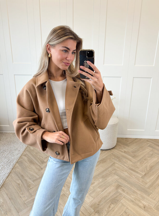 Coat Angel camel
