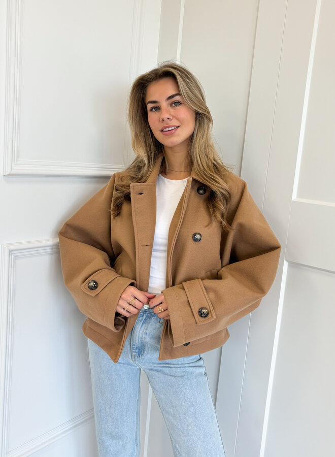 Coat Angel camel