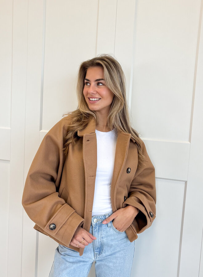 Coat Angel camel