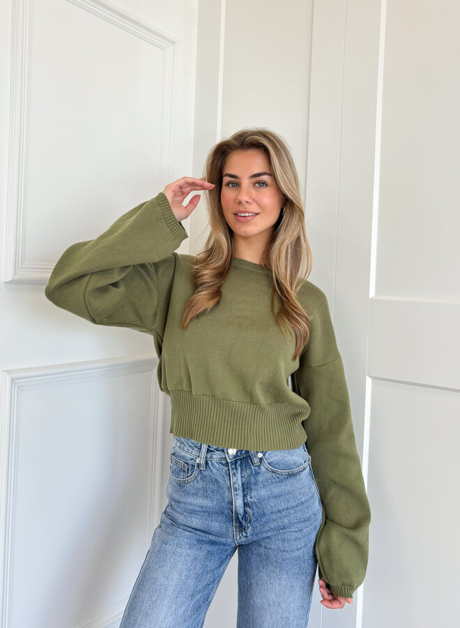 Trui June groen