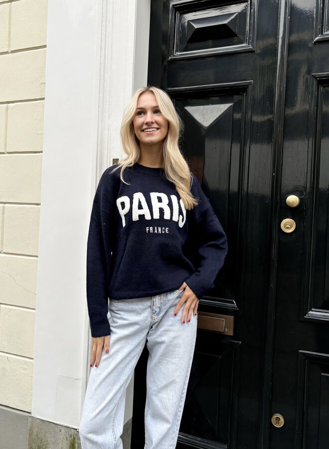 Meet me in Paris blauw