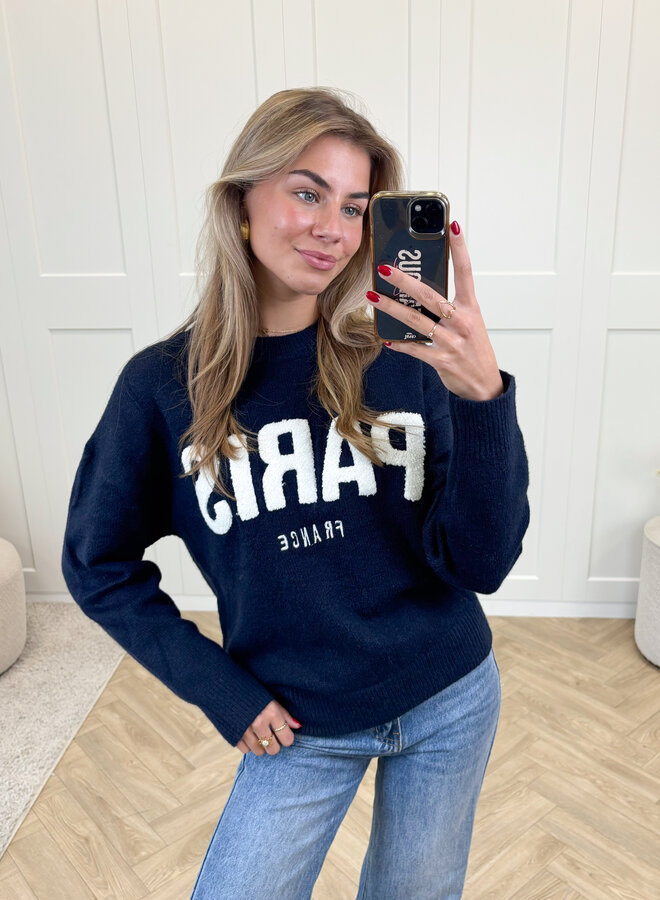 Meet me in Paris blauw