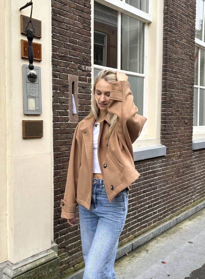 Coat Angel camel