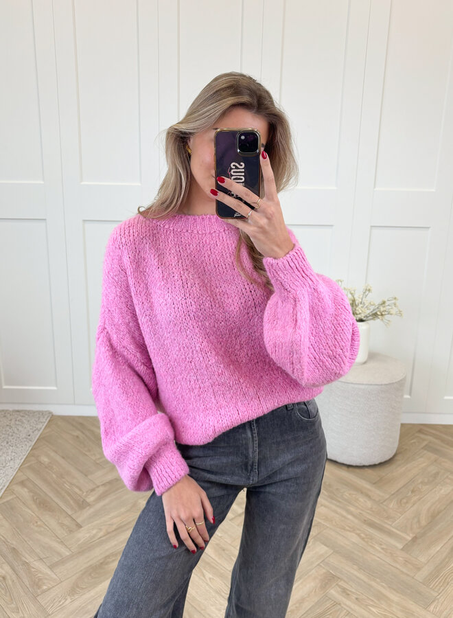 Trui ella roze