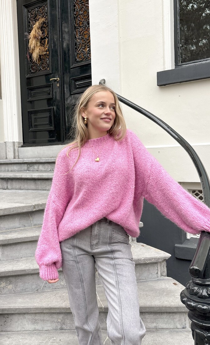 Trui ella roze
