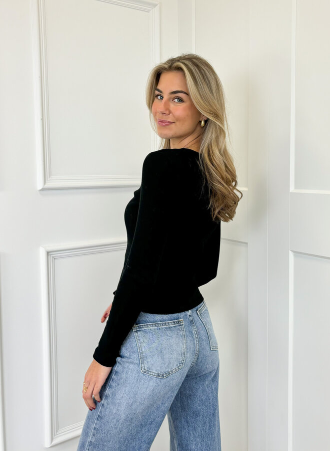 Top Zoey zwart