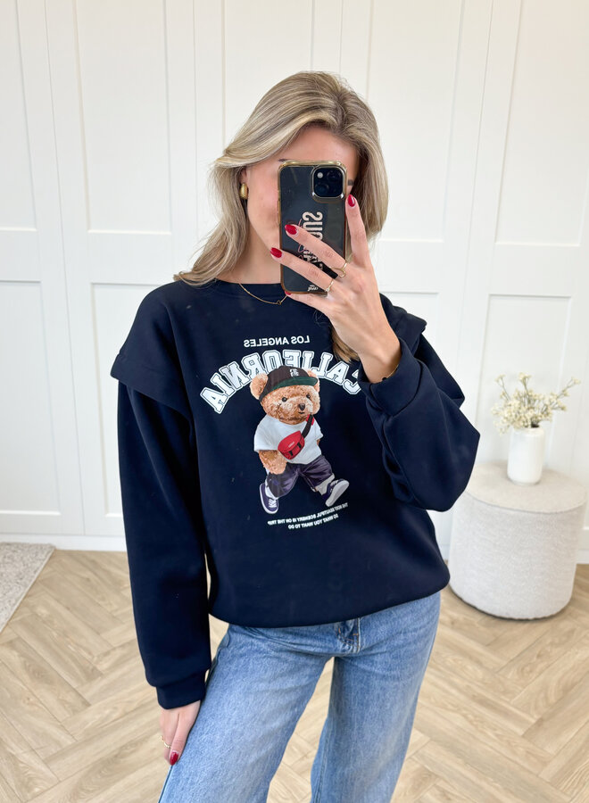 Sweater Teddy navy