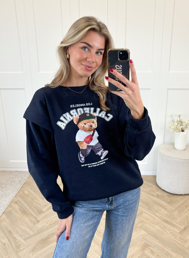 Sweater Teddy navy
