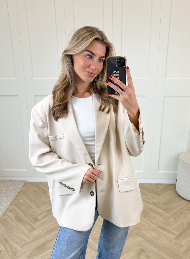 Oversized Blazer Lauren beige