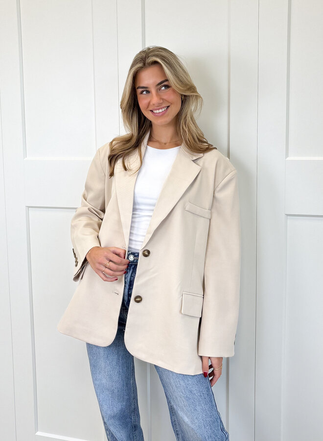 Oversized Blazer Lauren beige
