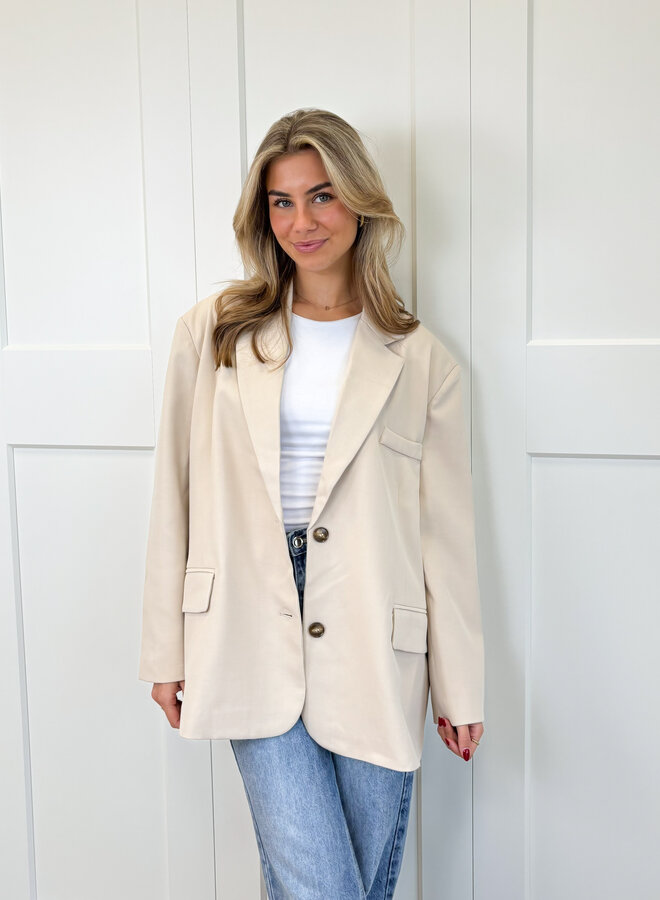 Oversized Blazer Lauren beige
