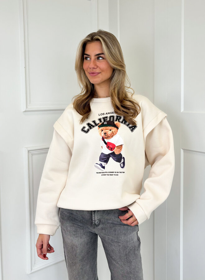 Sweater Teddy beige