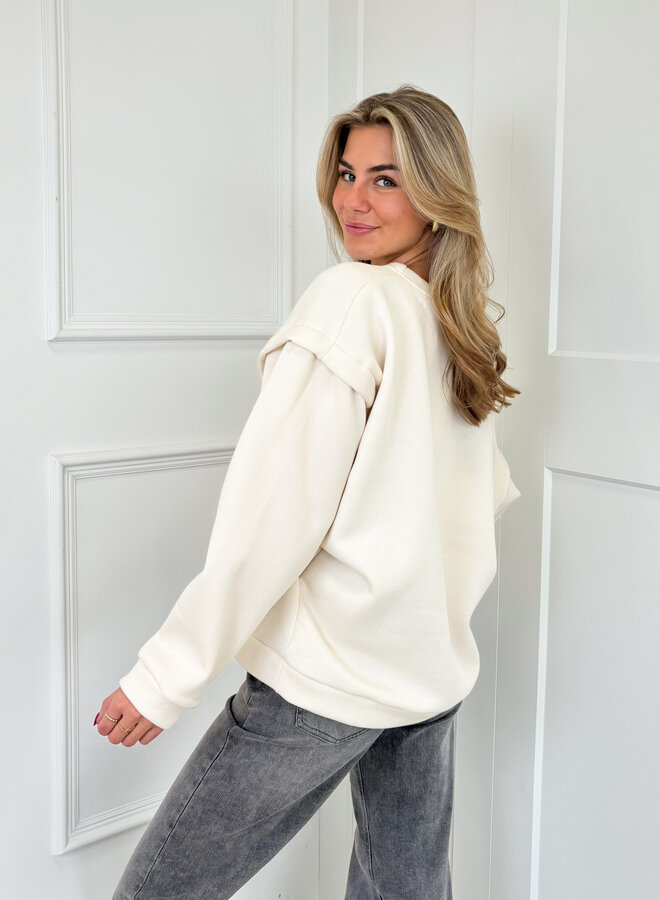 Sweater Teddy beige