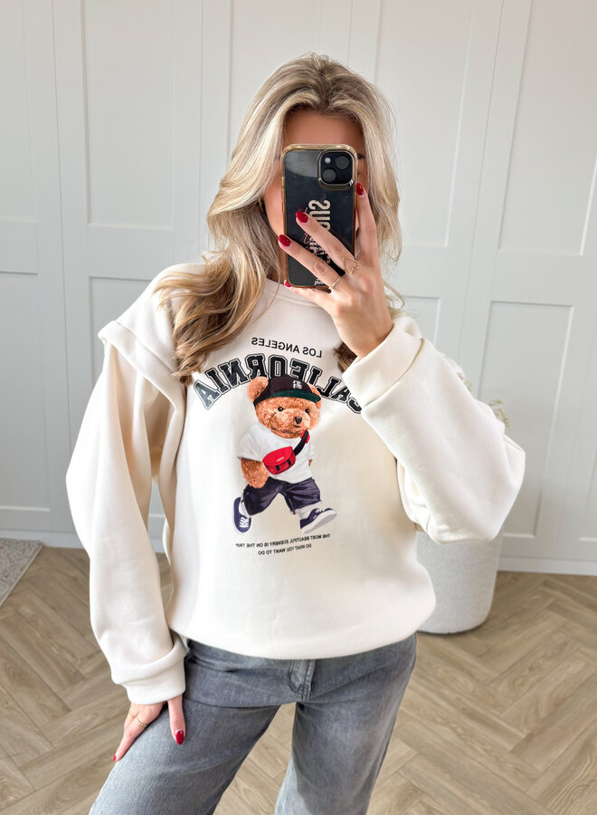 Sweater Teddy beige