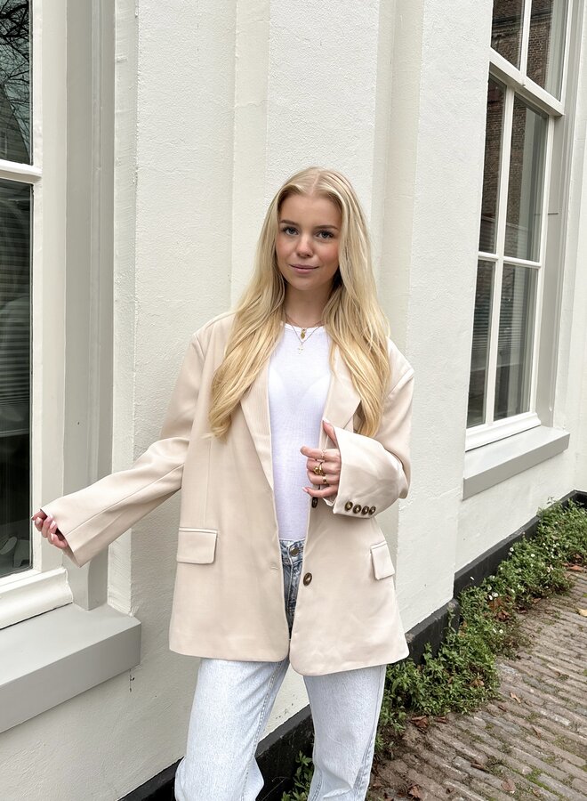 Oversized Blazer Lauren beige
