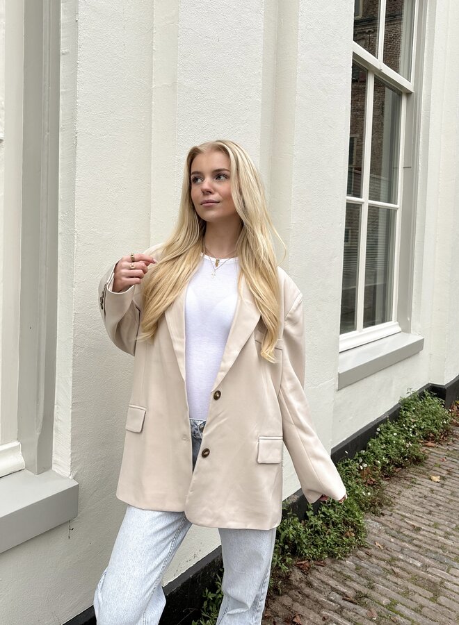 Oversized Blazer Lauren beige