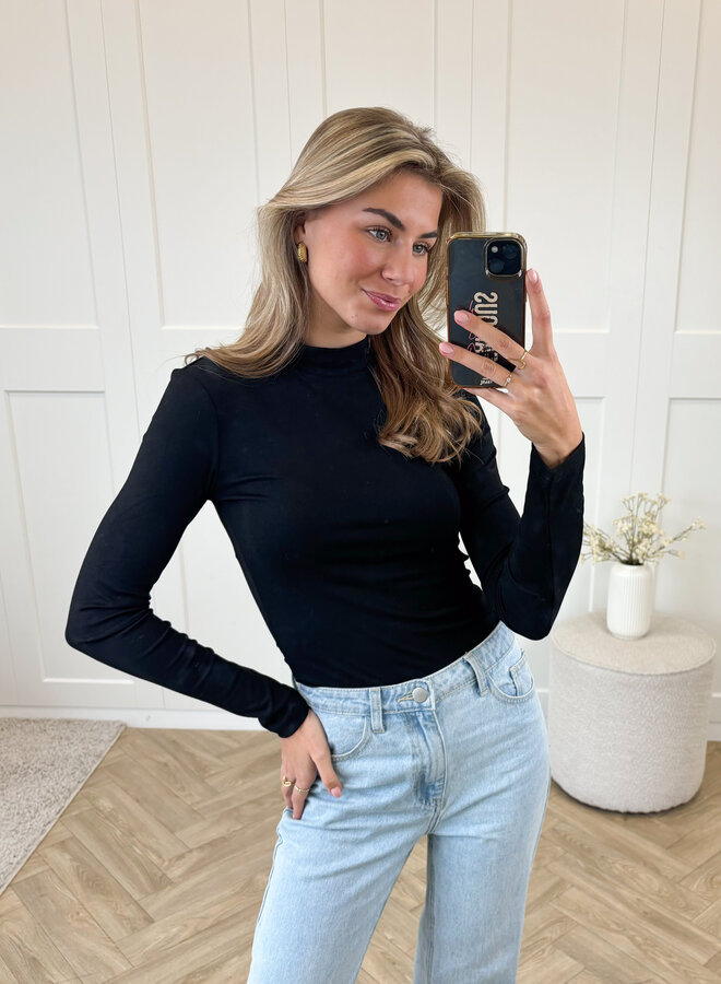 Top Donna zwart