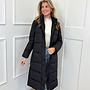 Puffer coat Sofia zwart