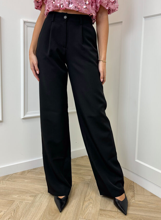 Pantalon Charlotte zwart