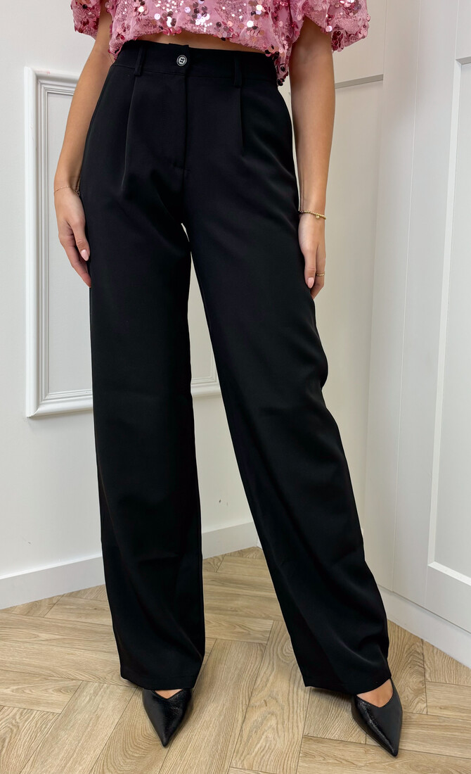 Pantalon Charlotte zwart