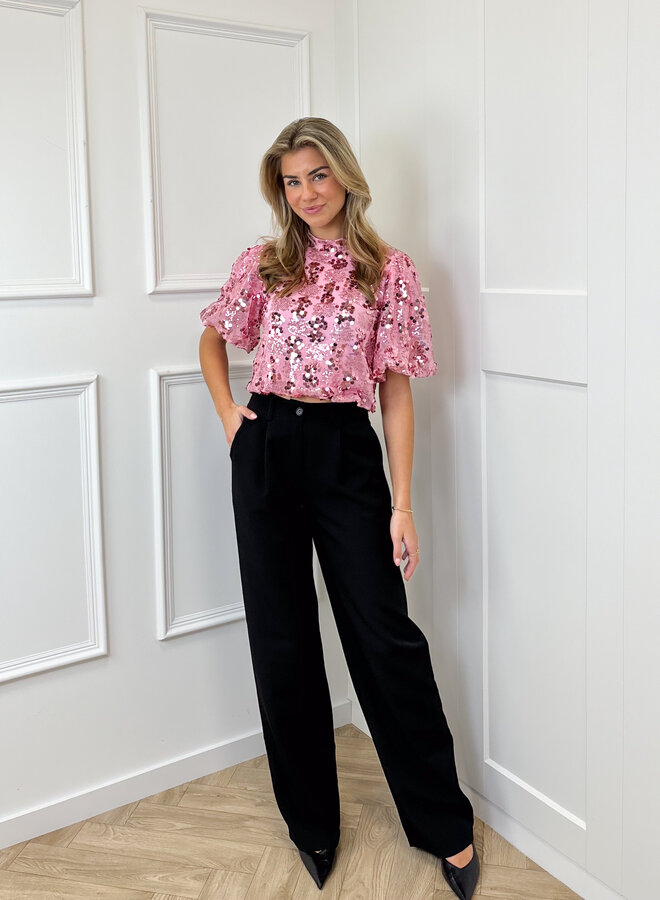 Pantalon Charlotte zwart