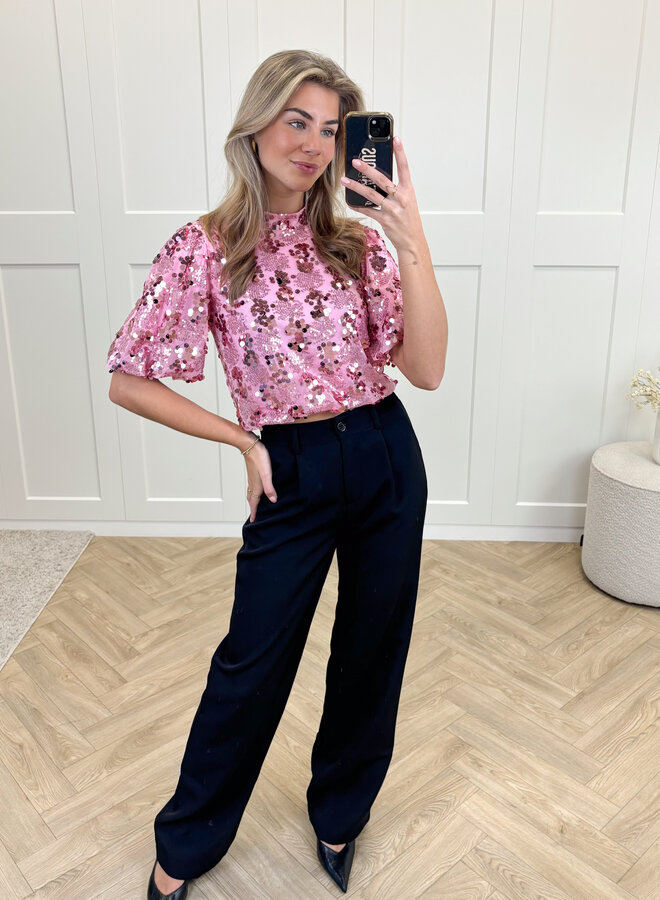 Pantalon Charlotte zwart
