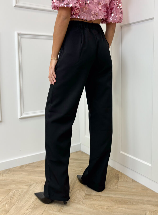 Pantalon Charlotte zwart