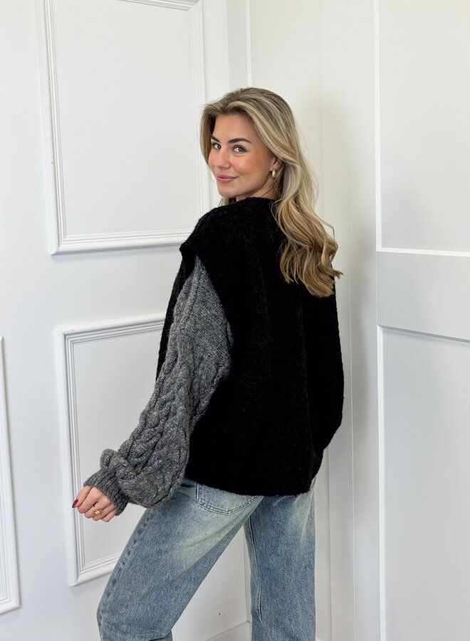 Vest Valerie zwart