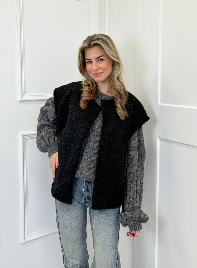 Vest Valerie zwart
